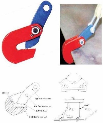 L型鋼板起重鉗、H型鋼吊鉗(PT0905)